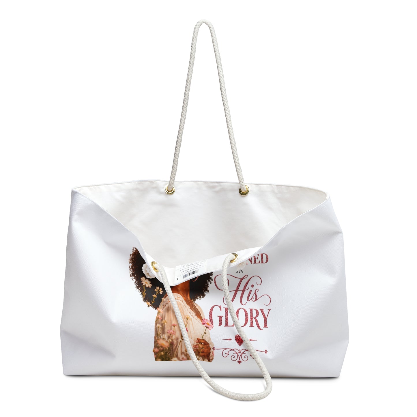 Crowned In His Glory Tote Bag