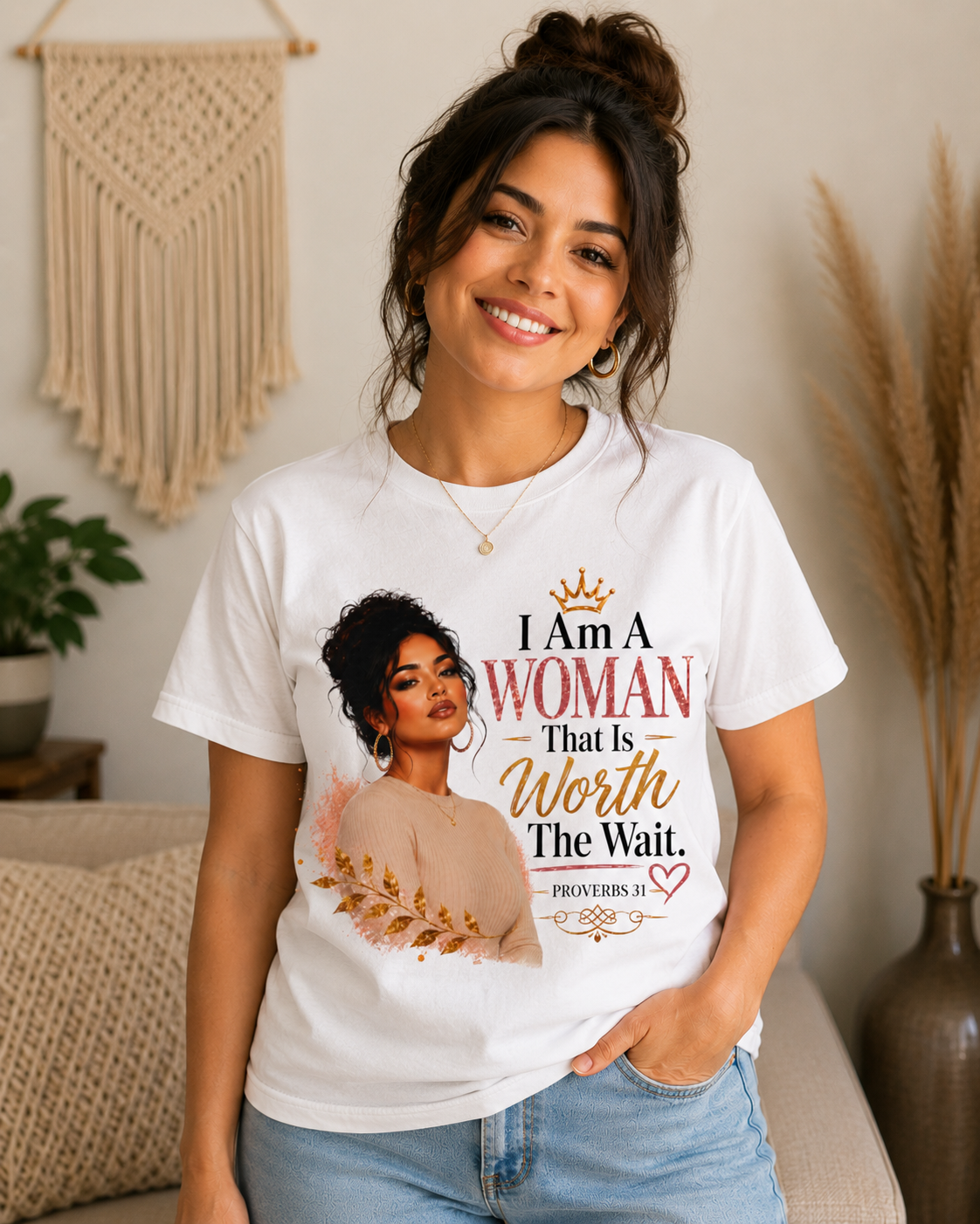 I Am a Woman That Is Worth the Wait T‑Shirt