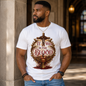 "It Was in the Blood" Cross & Chalice Christian Tee