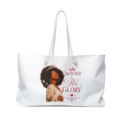 Crowned In His Glory Tote Bag