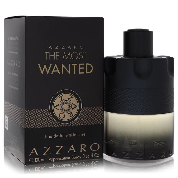 Azzaro The Most Wanted Cologne 3.38 Oz Eau De Toilette Intense Spray