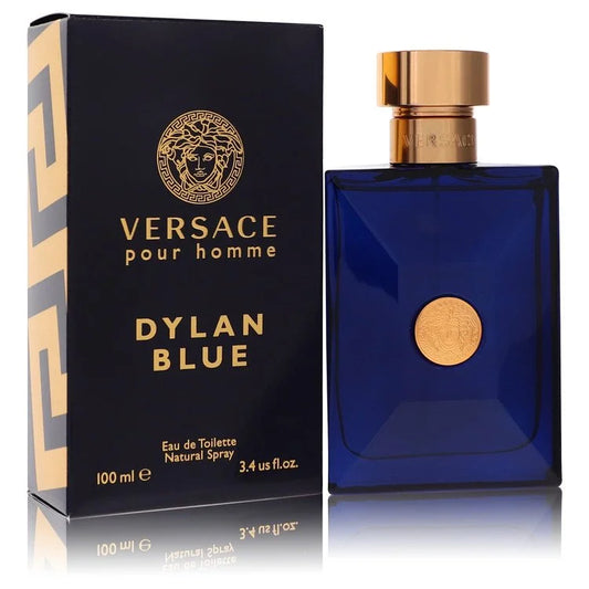 Versace Pour Homme Dylan Blue Cologne 3.4 Oz Eau De Toilette Spray