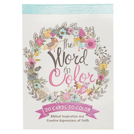 Coloring Cards The Word in Color